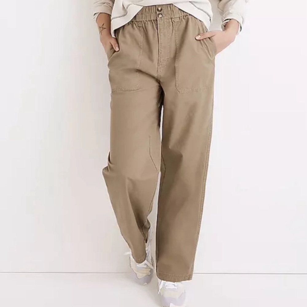 Madewell rip stop wide leg pant